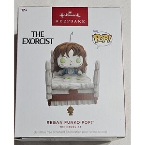 Hallmark Keepsake The Exorcist Regan Funko Pop Christmas Tree Ornament 17+ New